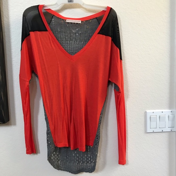 Anthropologie Tops - Tunic sweater with open lace back